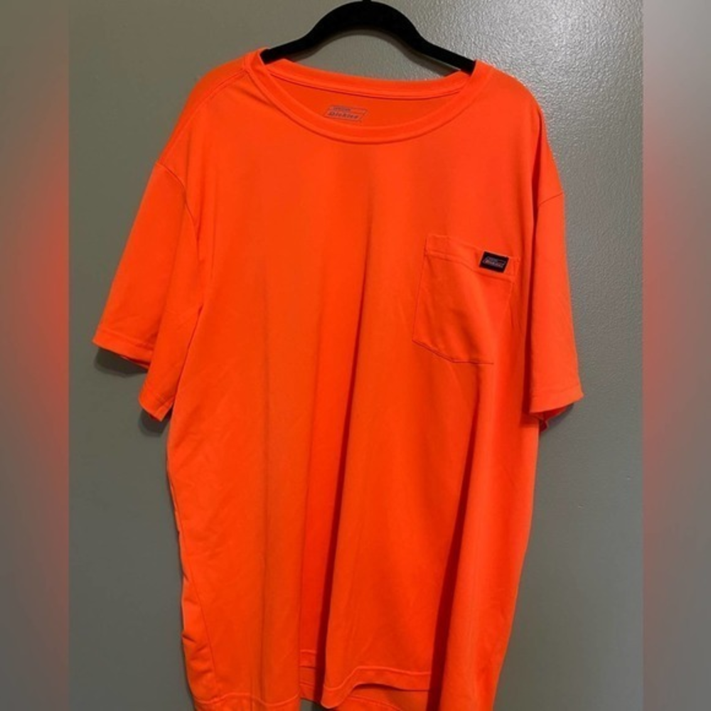 Dickies‎ Bright Orange T Shirt, Size 3XL